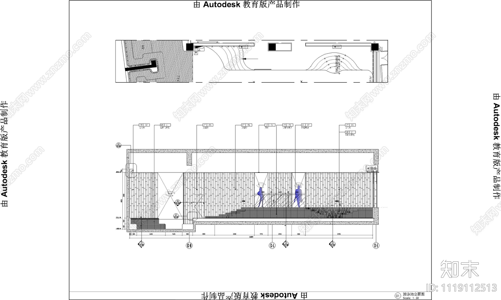 金融城售楼处会所施工图效果图及物料表cad施工图下载【ID:1119112513】