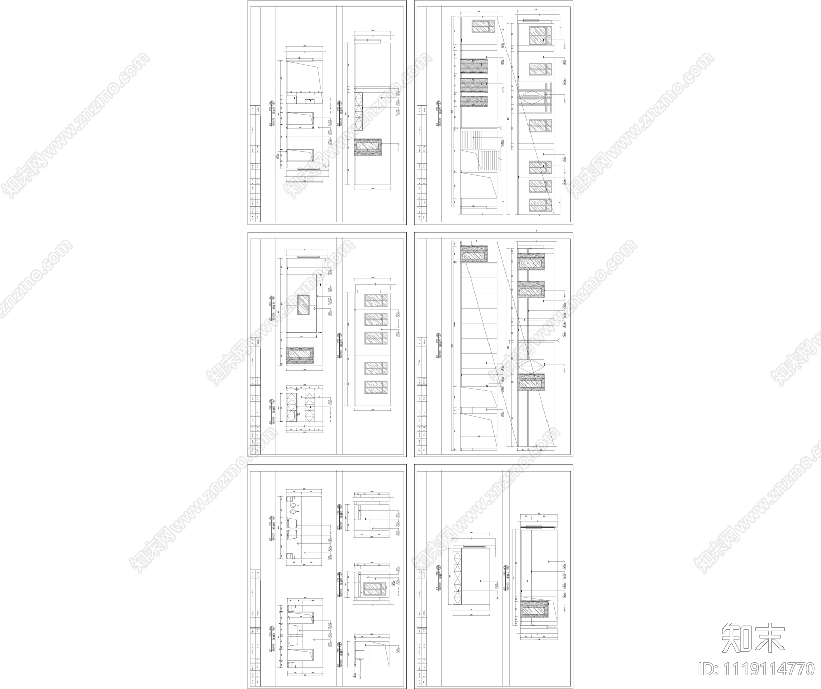 重庆幼儿园全套设计施工图cad施工图下载【ID:1119114770】