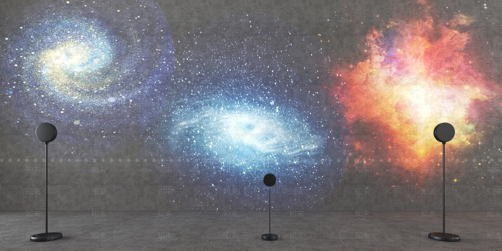 现代投影灯3D模型下载【ID:1119150889】