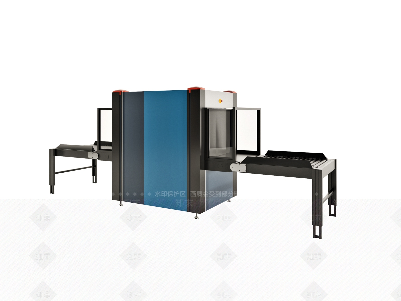 安检机3D模型下载【ID:1119259679】