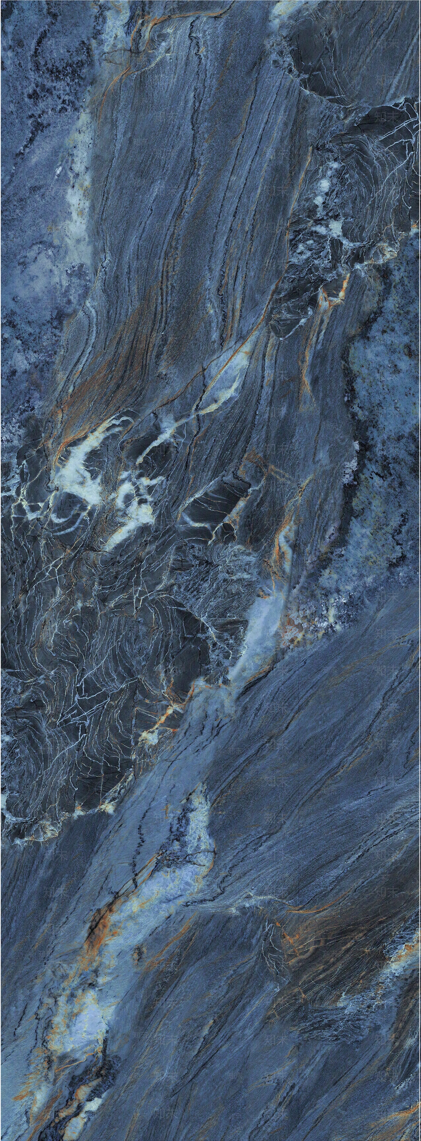 海洋蓝天然石材大理石纹贴图下载【ID:1119295705】