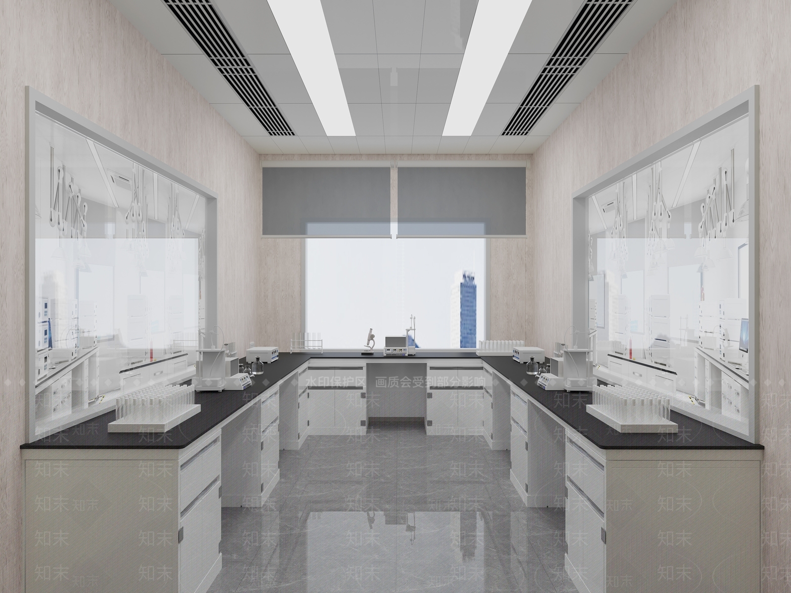 现代实验室3D模型下载【ID:1119311976】