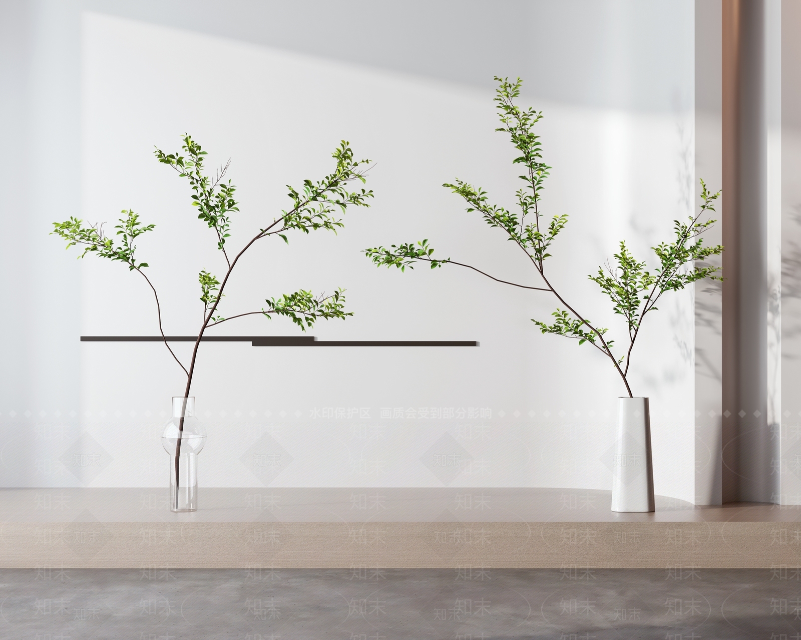 水生植物3D模型下载【ID:1119314723】