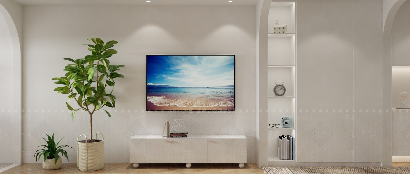 北欧单身公寓3D模型下载【ID:1119326613】