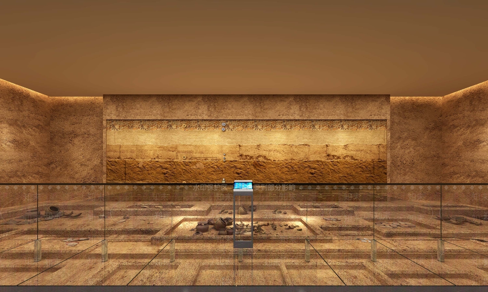 新中式博物馆3D模型下载【ID:1119373105】