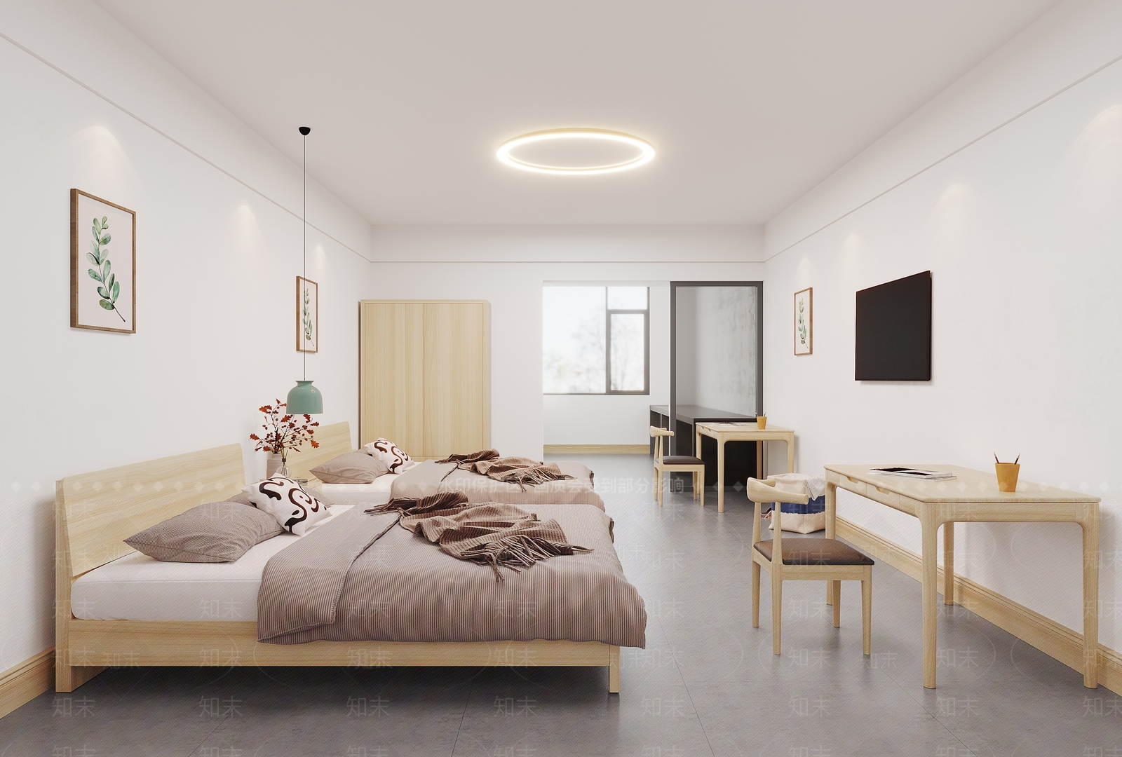 北欧公寓3D模型下载【ID:1119382534】