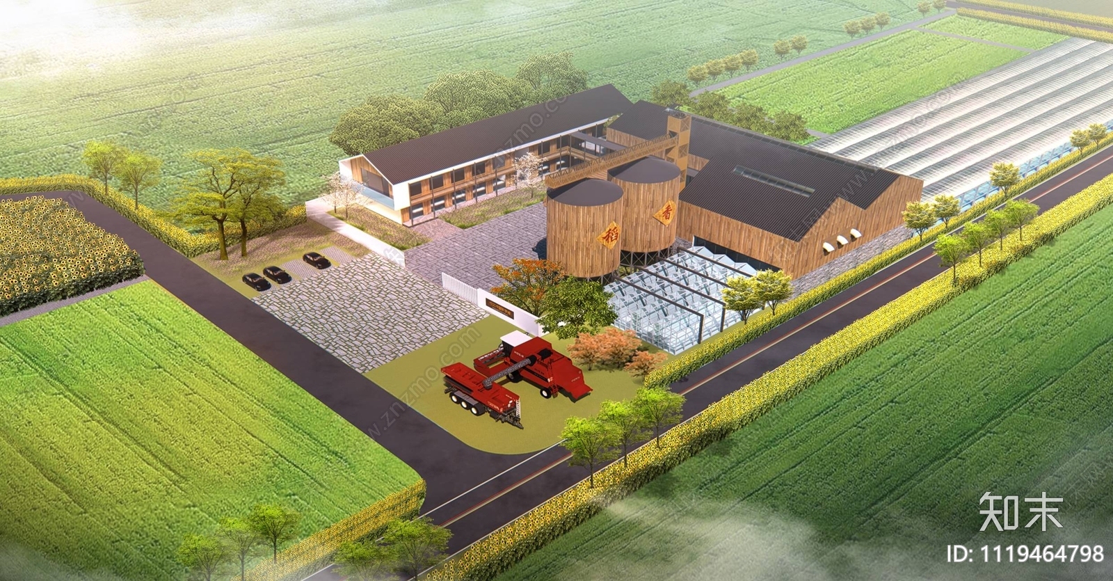 义乌市廿三里飞扬农机美丽田园项目规划下载【ID:1119464798】