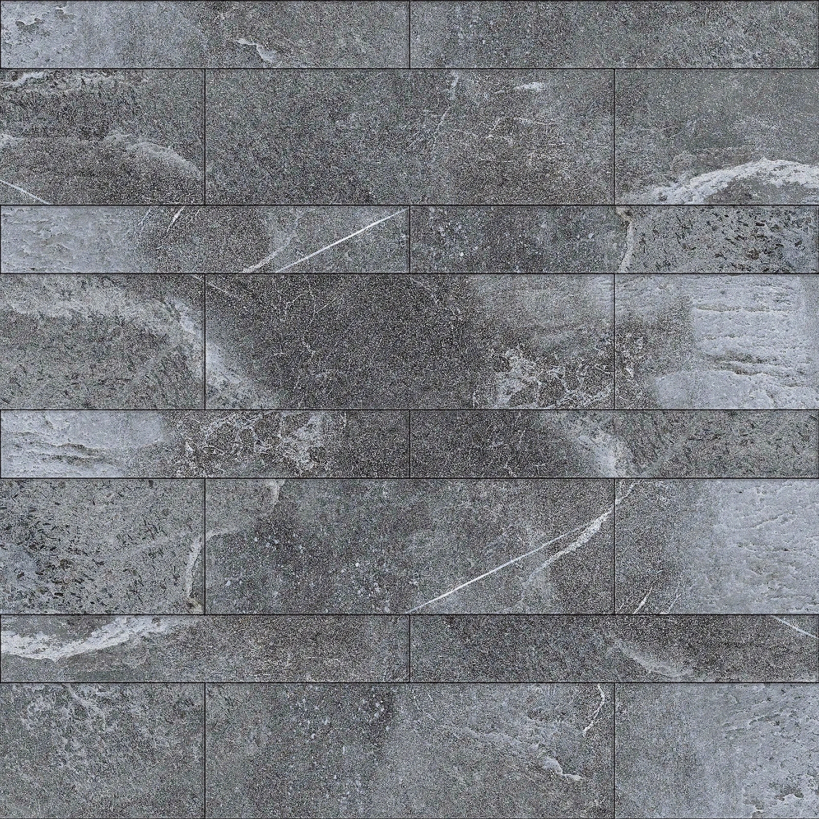 深色长条形火山岩工字铺石纹砖贴图下载【ID:1119485540】