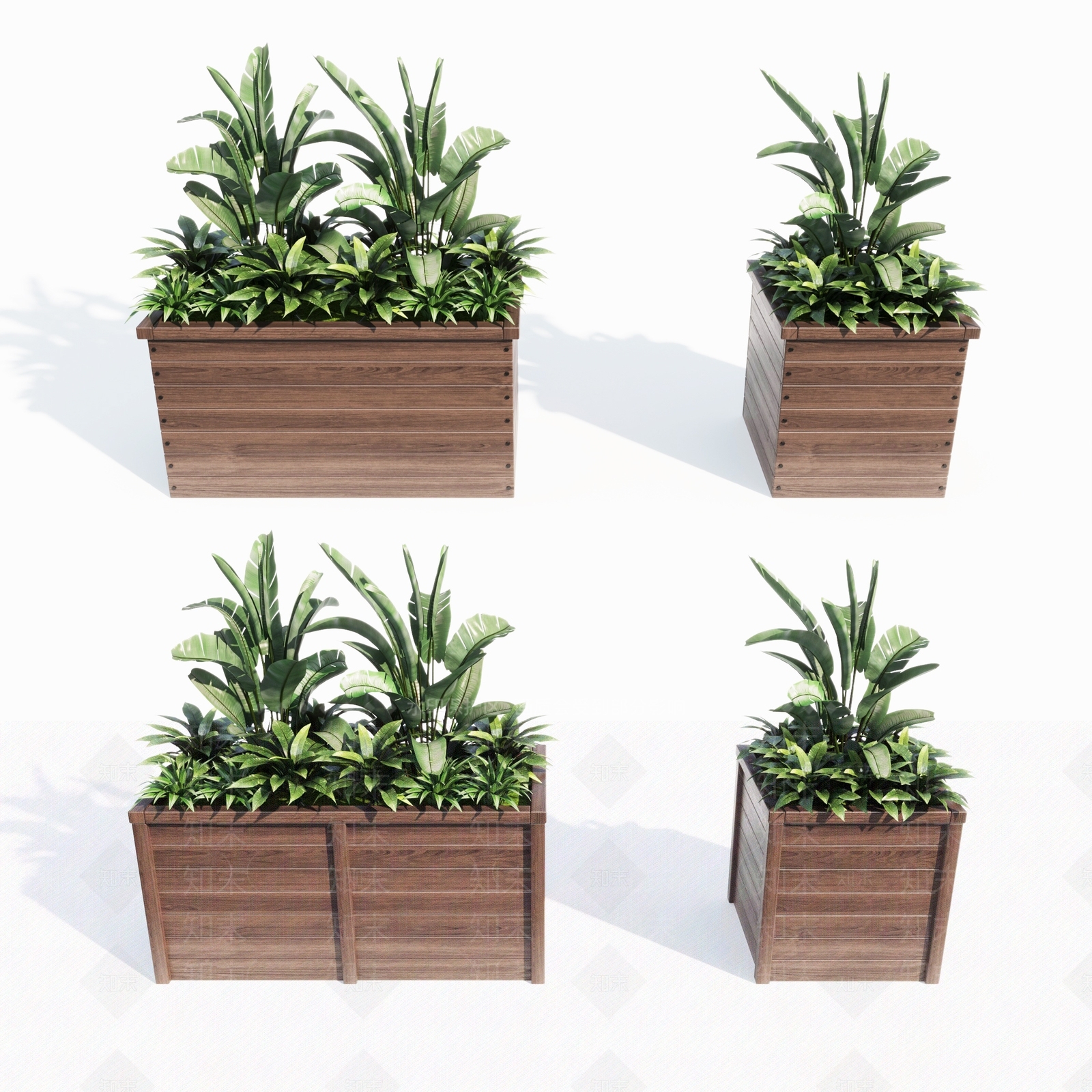 户外花箱3D模型下载【ID:1119492980】