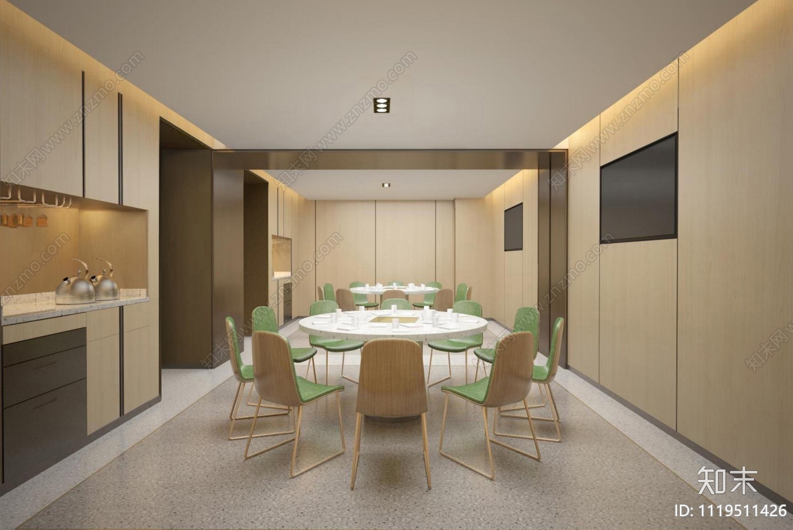 海底捞火锅店室内平面图施工图施工图下载【ID:1119511426】