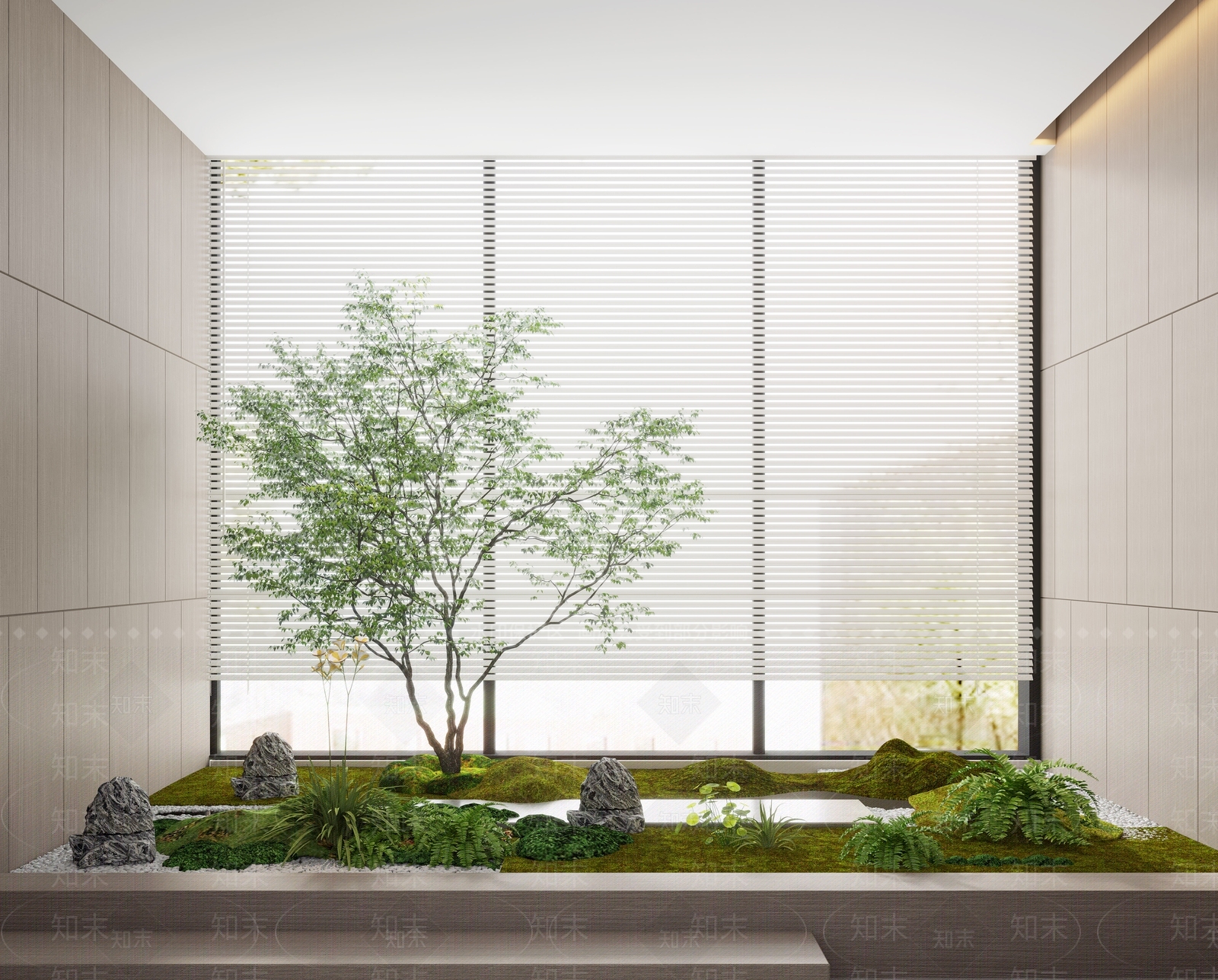 现代绿植3D模型下载【ID:1119513911】