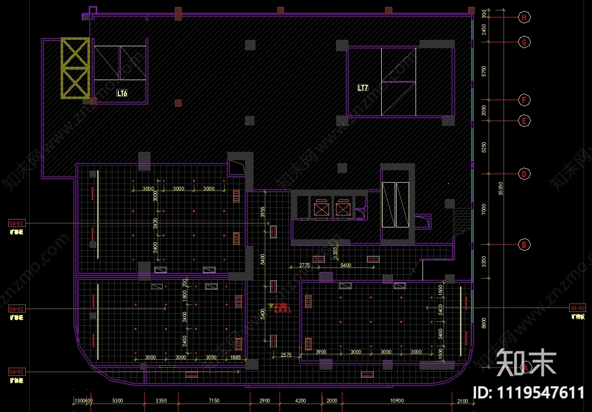 唯亚电影院设计施工图cad施工图下载【ID:1119547611】