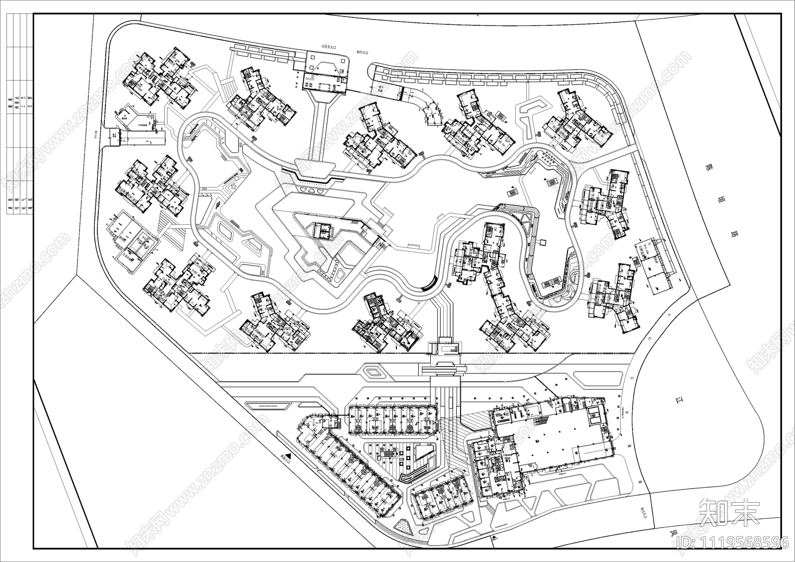 粤海滨江壹桂府架空层全套施工图施工图下载【ID:1119568596】