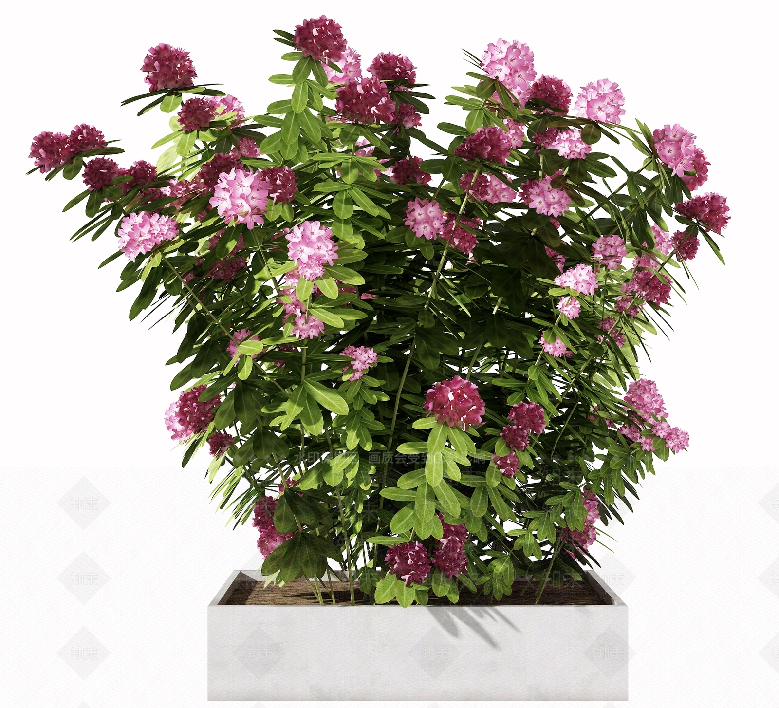花坛3D模型下载【ID:1119571463】