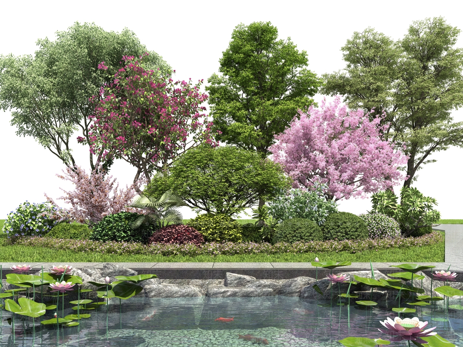 景观树3D模型下载【ID:1119584220】