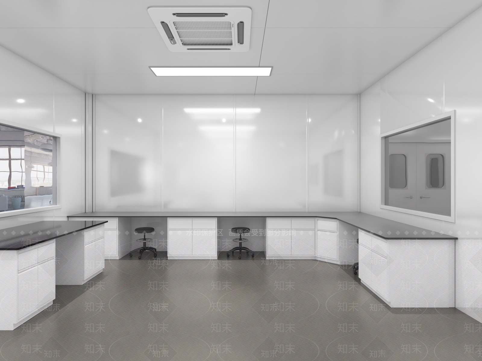 现代实验室3D模型下载【ID:1119598970】