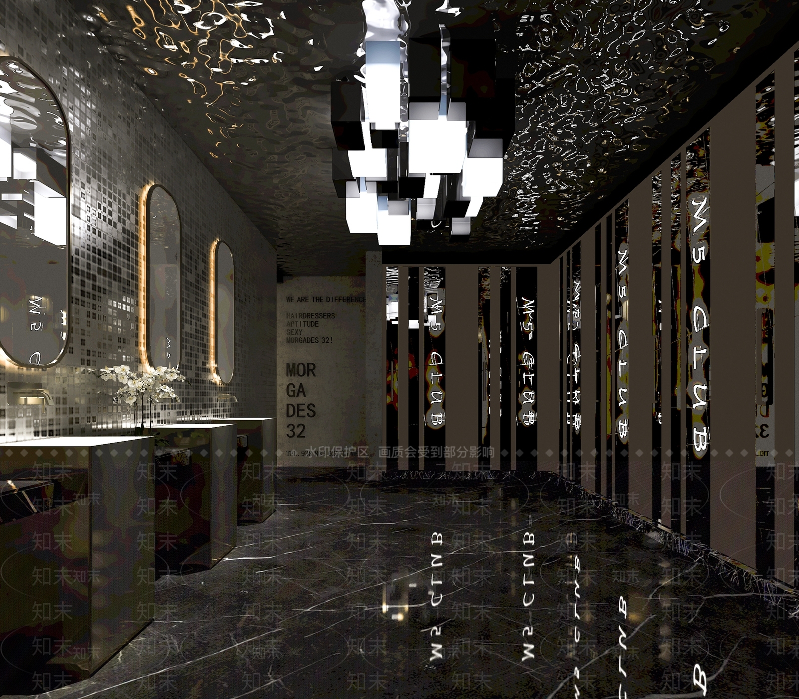 工业风酒吧3D模型下载【ID:1119632676】