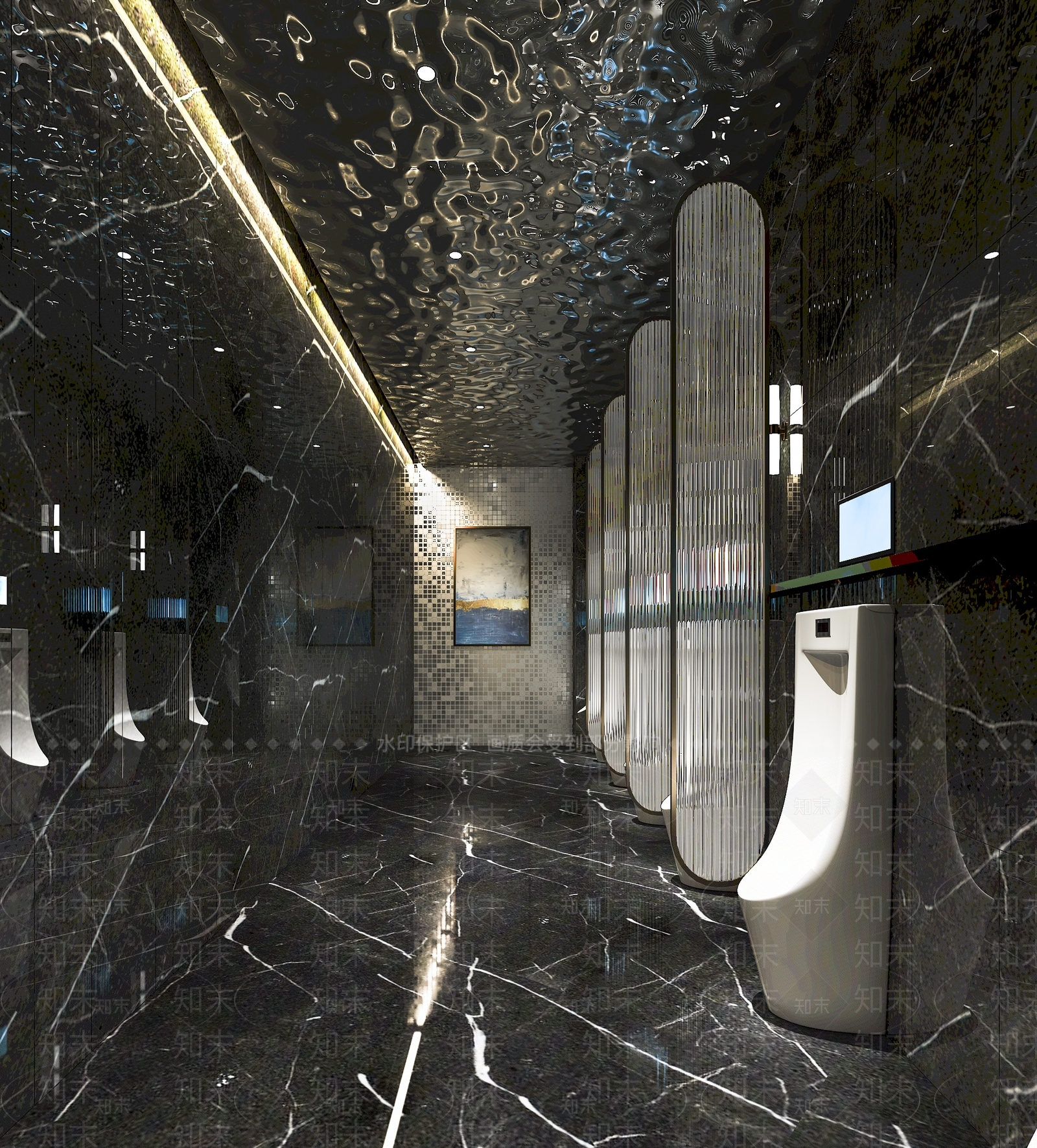 工业风酒吧3D模型下载【ID:1119632676】
