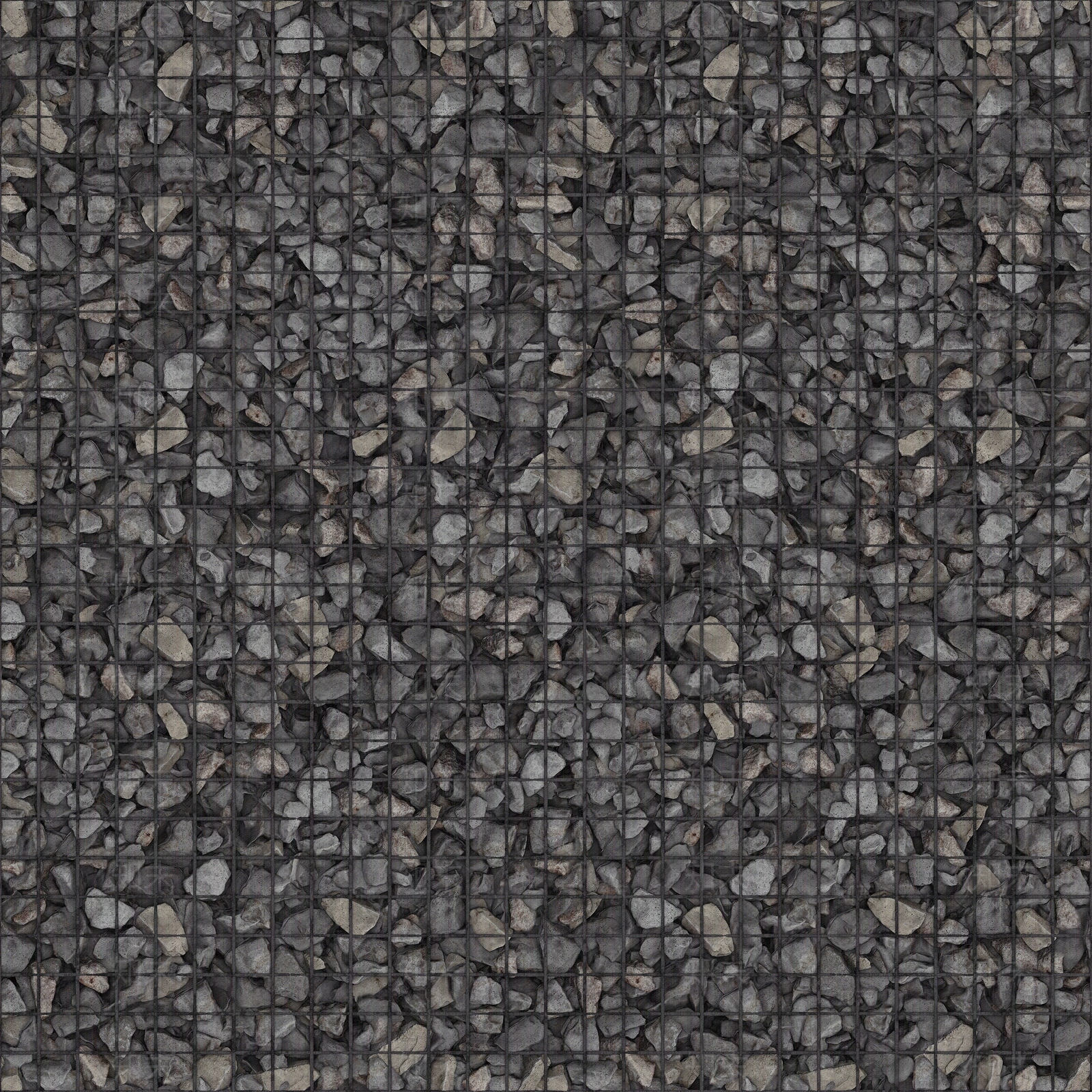 金属网碎石围墙贴图下载【ID:1119819706】