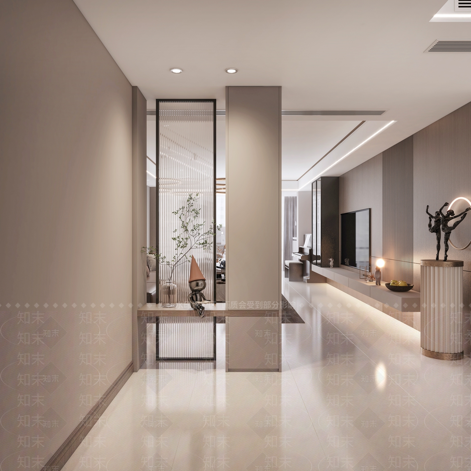 现代家居餐厅3D模型下载【ID:1221521254】