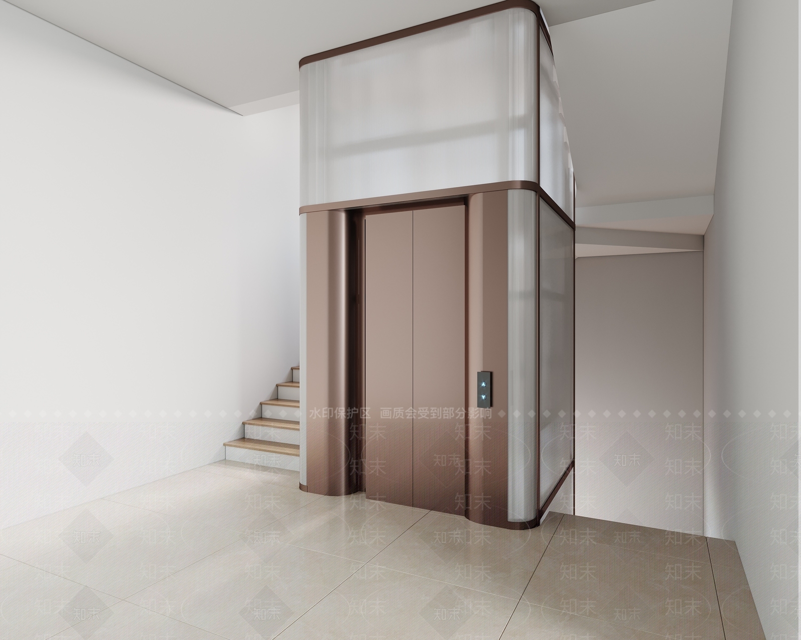 现代电梯3D模型下载【ID:1119994983】