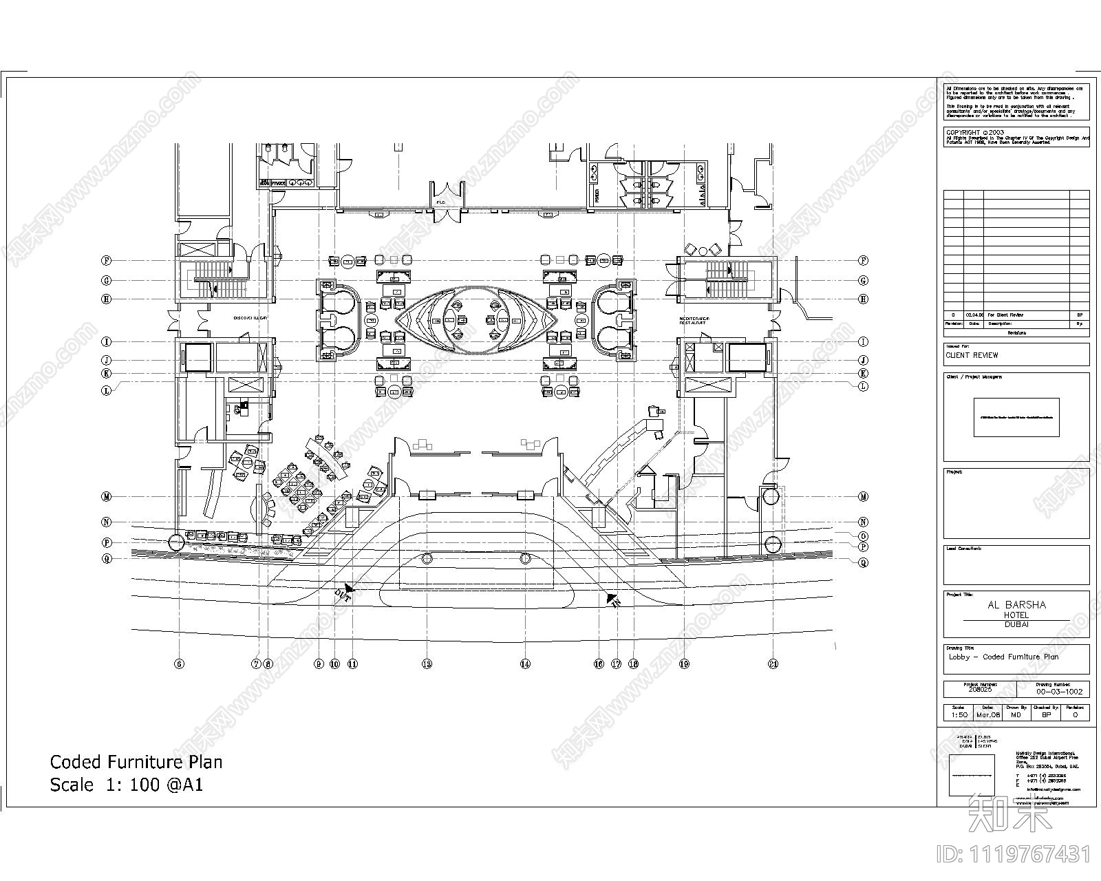 87个酒店建筑装修施工图合集cad施工图下载【ID:1119767431】