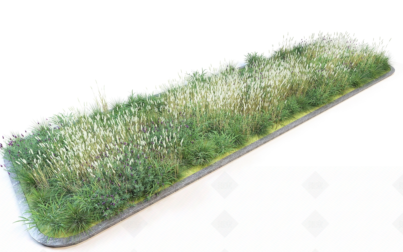 花坛3D模型下载【ID:1119777597】
