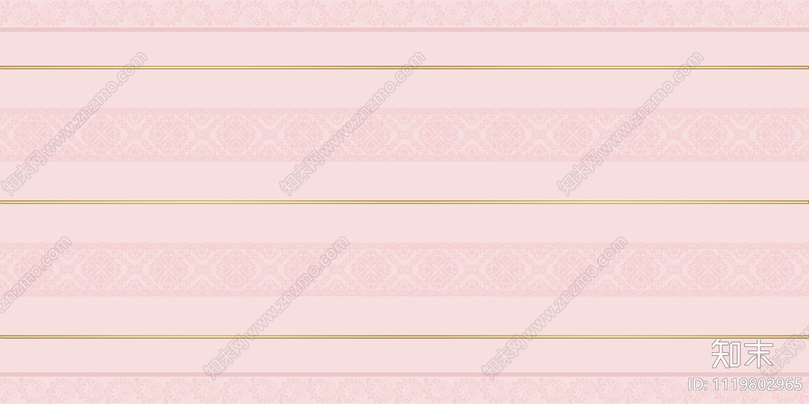 欧式粉色碎花壁纸3d贴图下载[ID:114903599]_建E室内设计网
