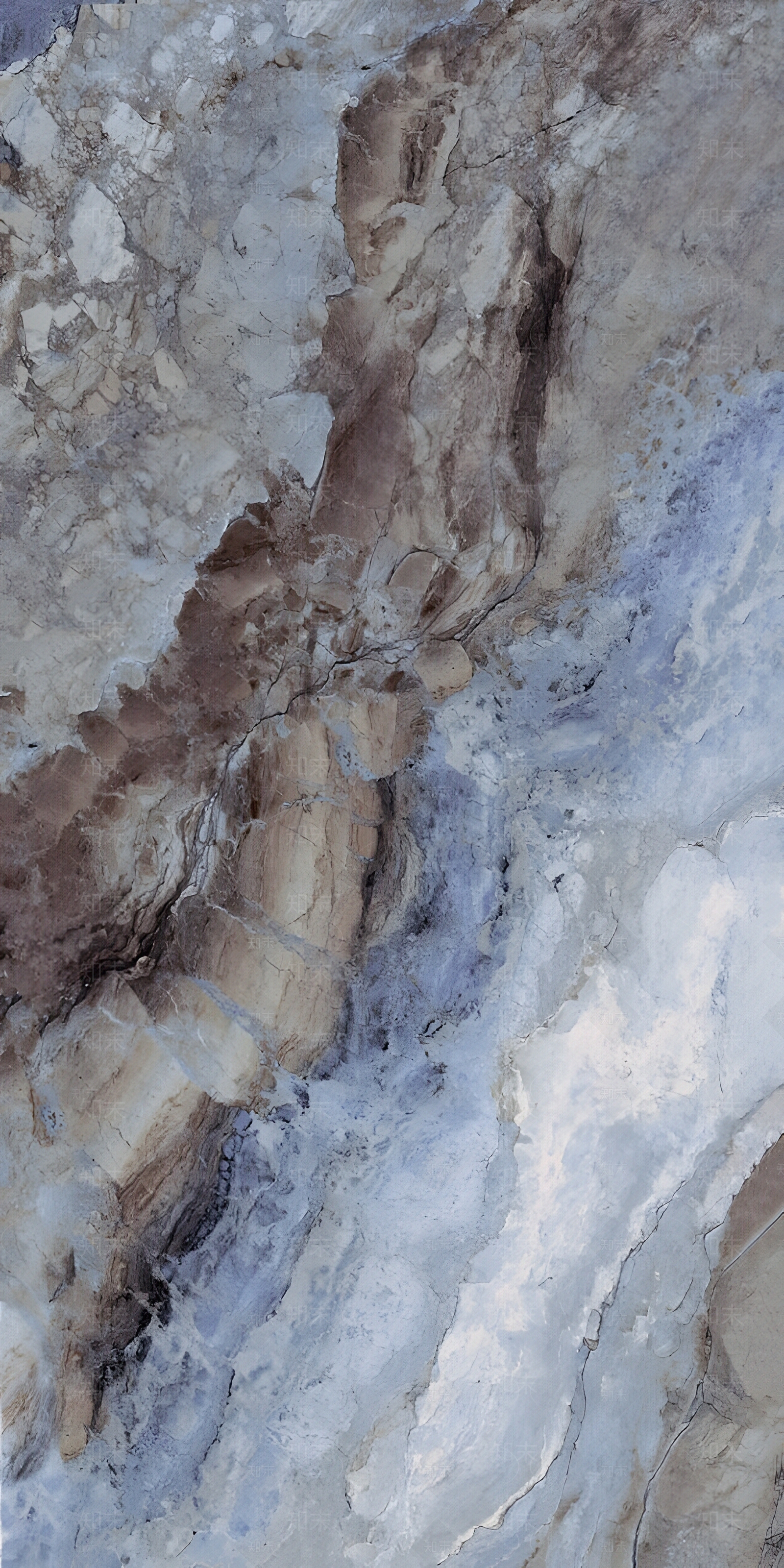 浅蓝咖色奢石大理石贴图贴图下载【ID:1119893989】