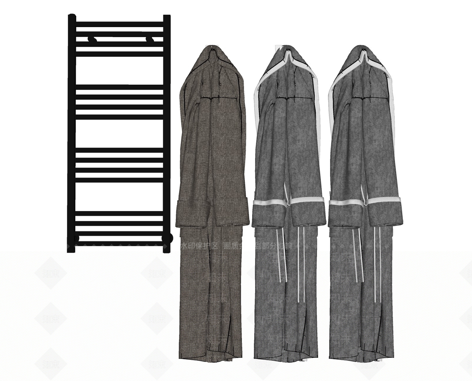 服装SU模型下载【ID:1119854242】