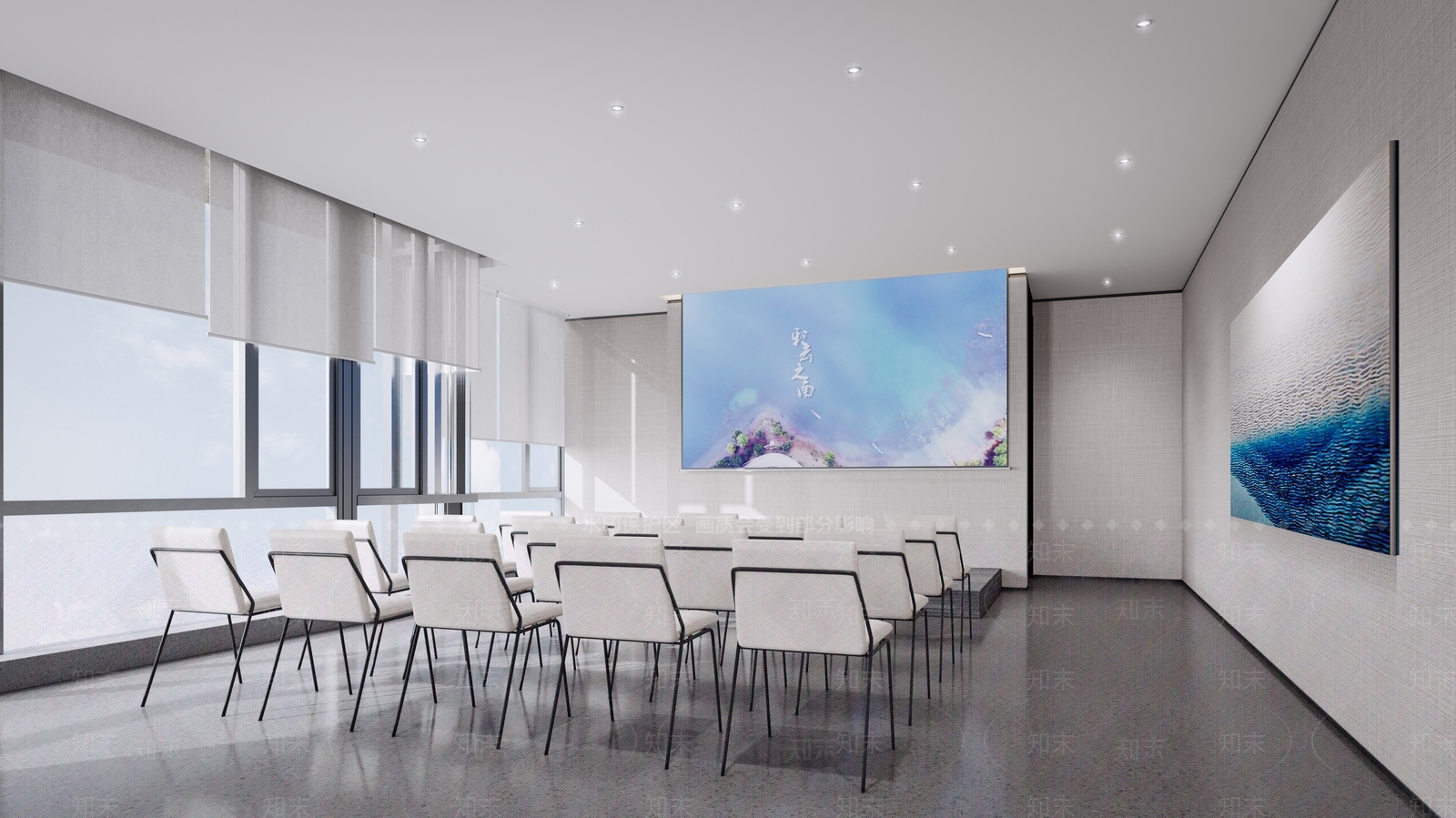 现代休息区3D模型下载【ID:1221950295】