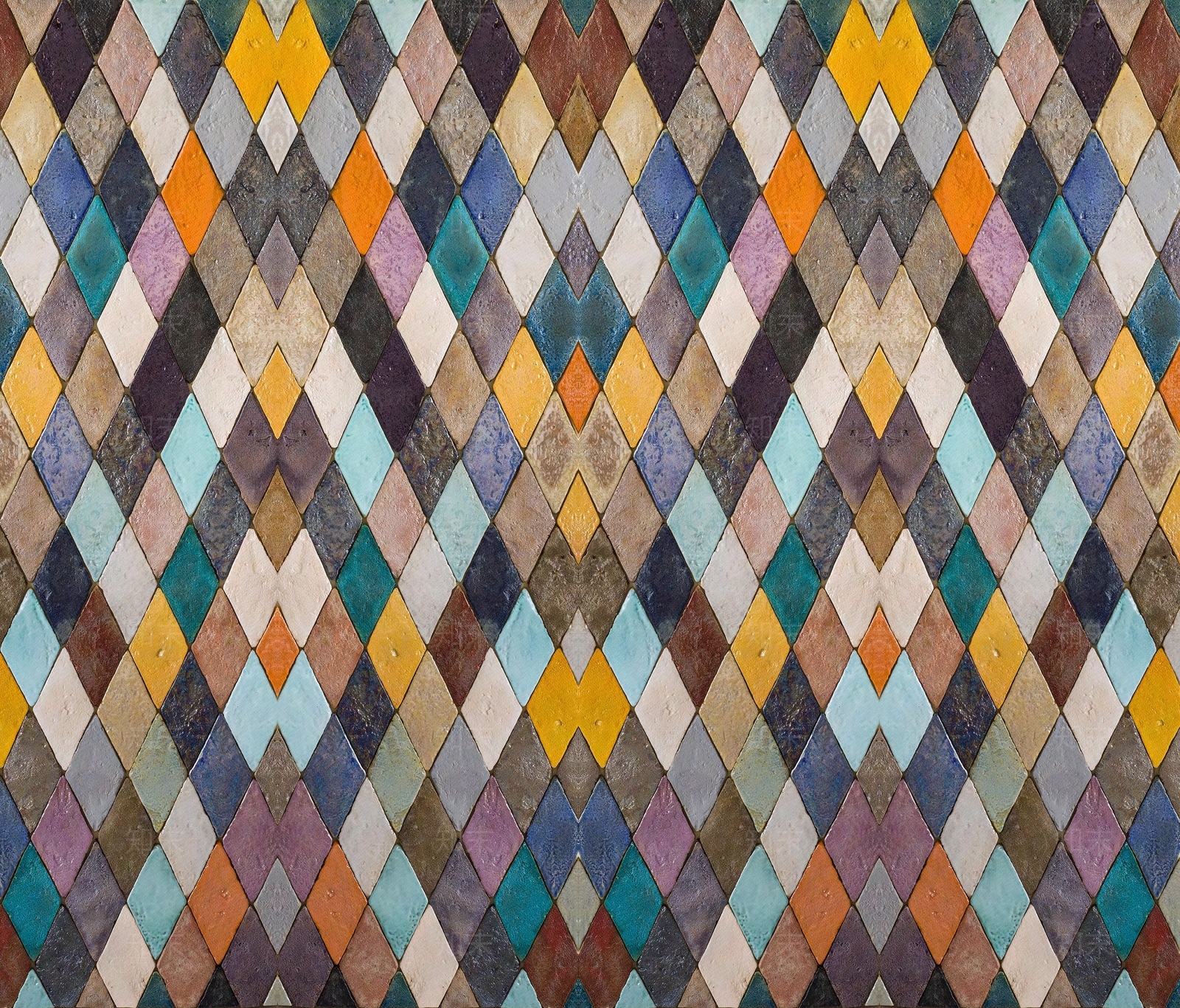 彩色菱形瓷砖马赛克贴图下载【ID:1119899244】
