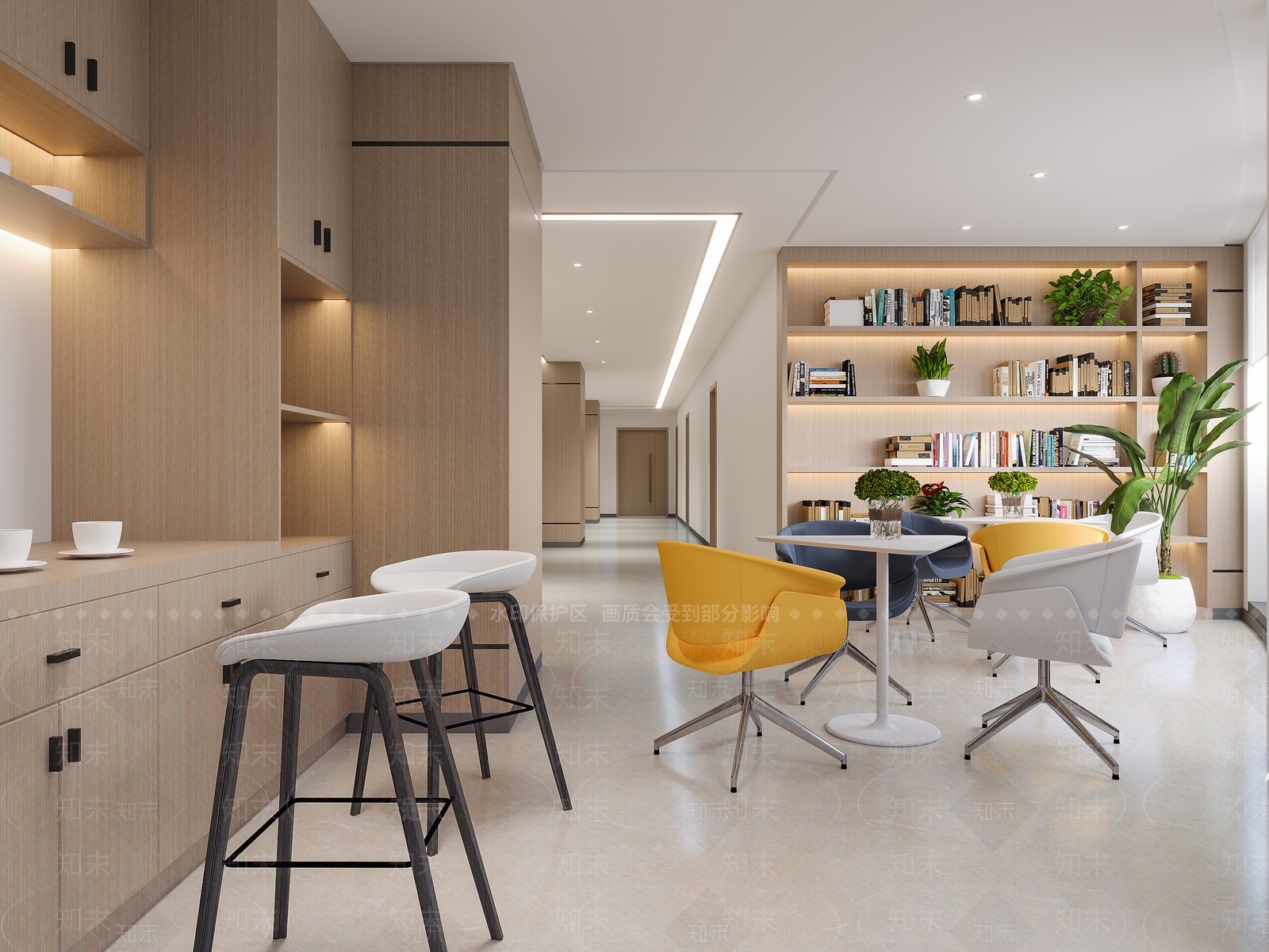 现代茶水间3D模型下载【ID:1119941861】