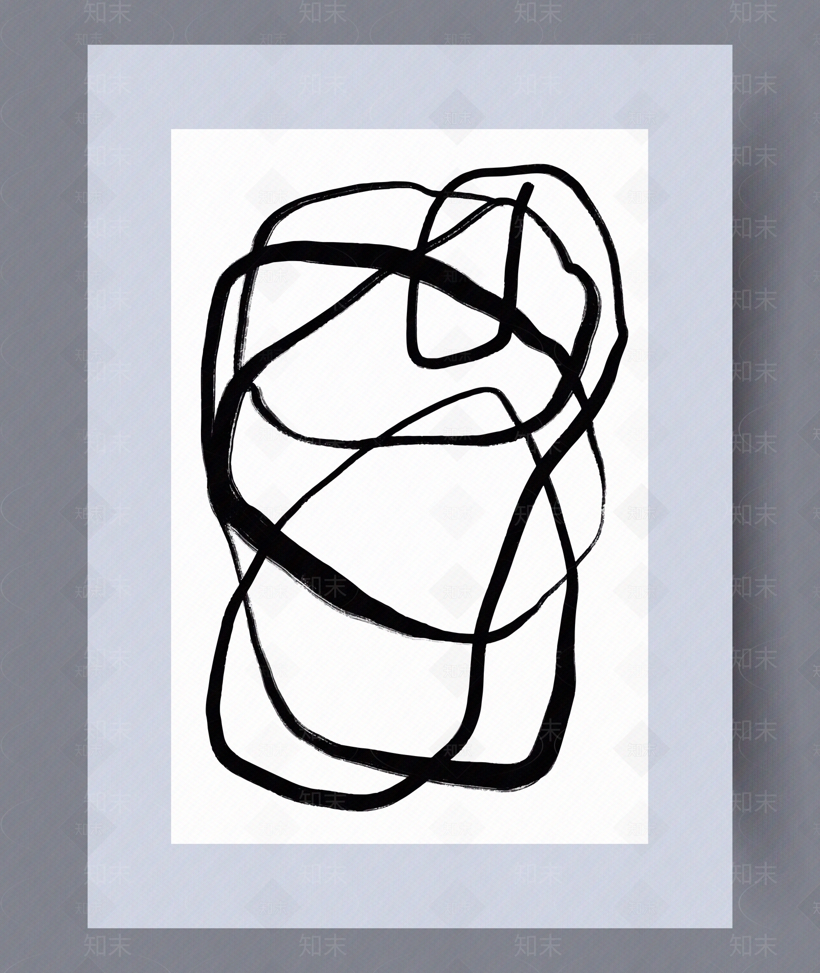 现代矢量抽象艺术挂画贴图下载【ID:1119961905】