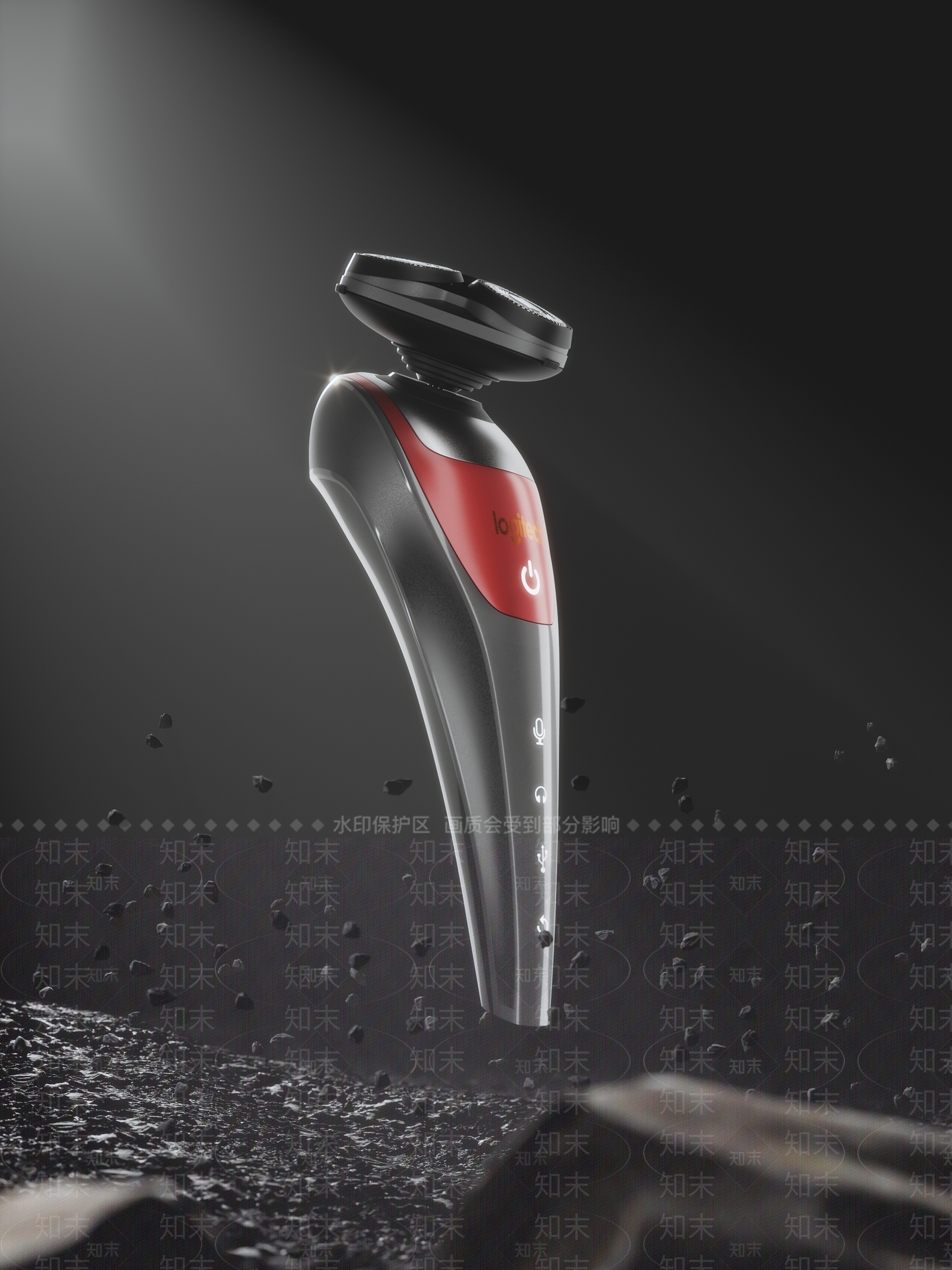 剃须刀3D模型下载【ID:1119983909】