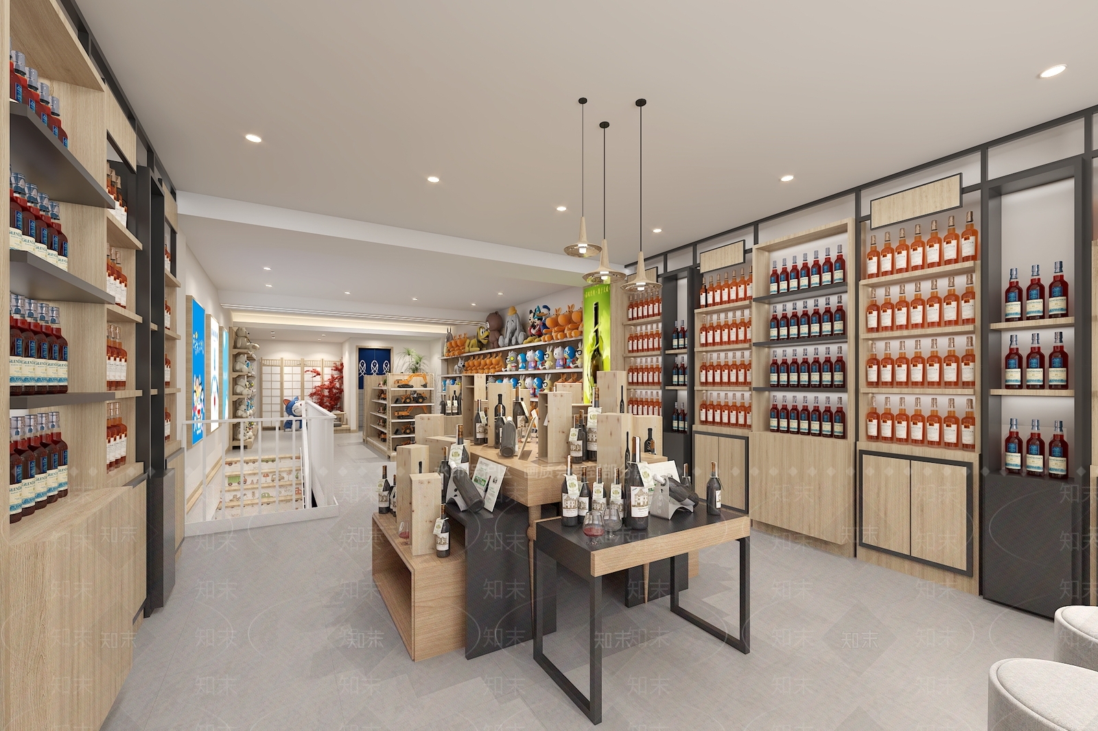 现代风格哆啦A梦主题便利店3D模型下载【ID:1120038626】
