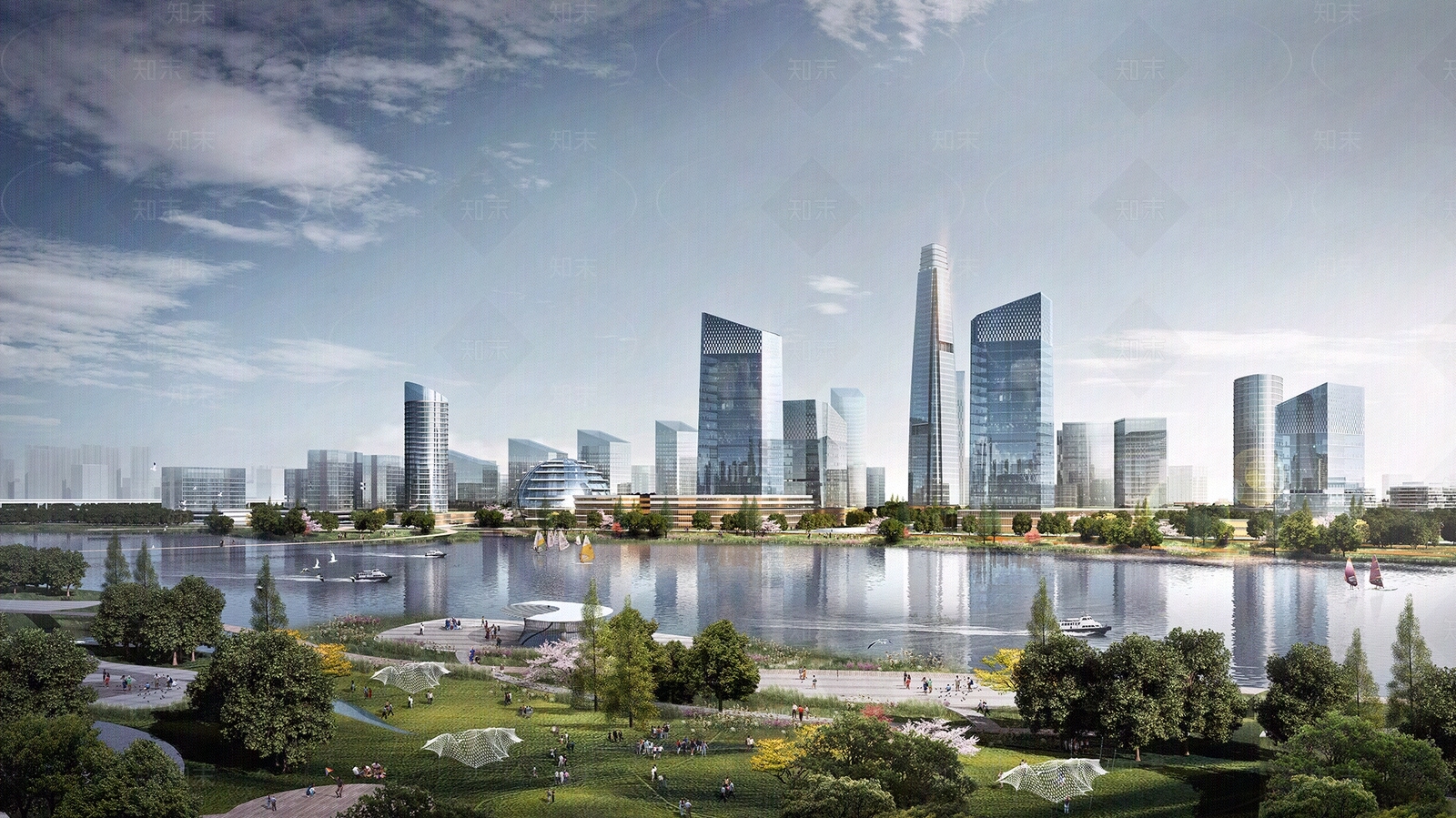 白天城市外景贴图贴图下载【ID:1120070501】