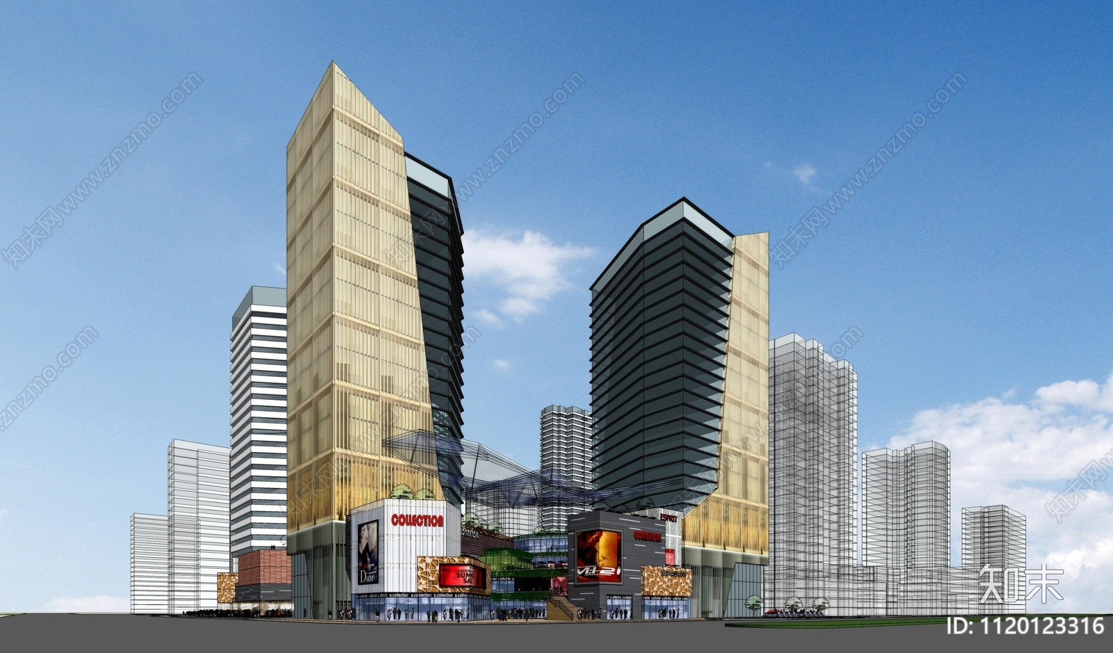 商业综合体建筑设计方案
