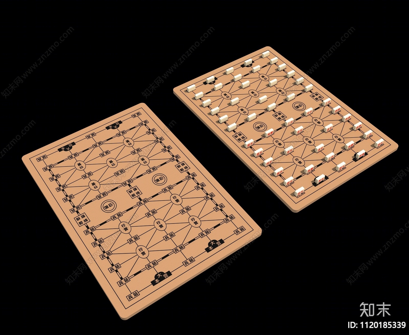 现代军棋3D模型下载【ID:1120185339】