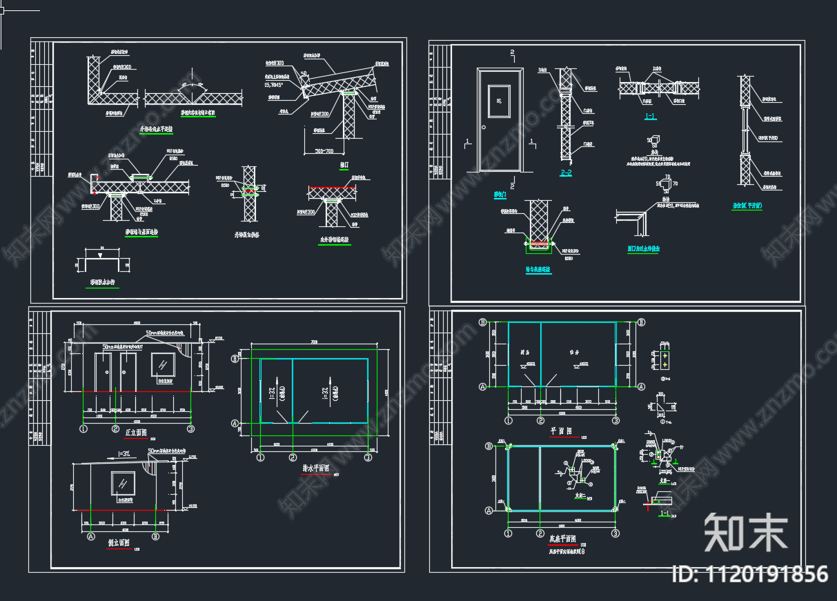 活动板房设计与制作施工图施工图下载【ID:1120191856】