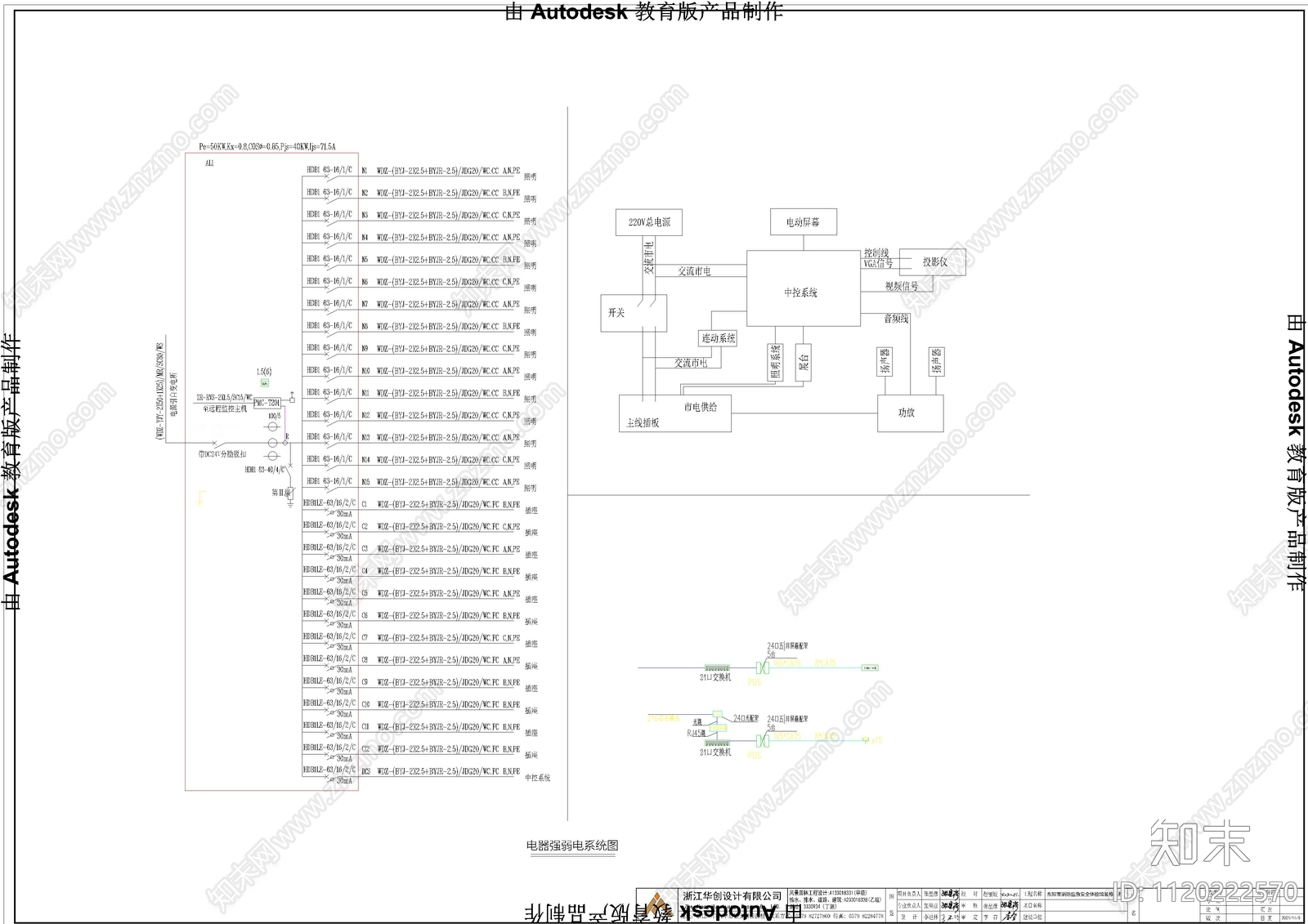 东阳市消防应急安全体验馆装修工程施工图施工图下载【ID:1120222570】