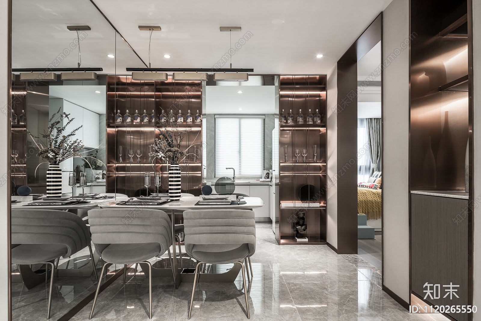 弘阳常州昱湖上观89户型样板间设计施工图施工图下载【ID:1120265550】