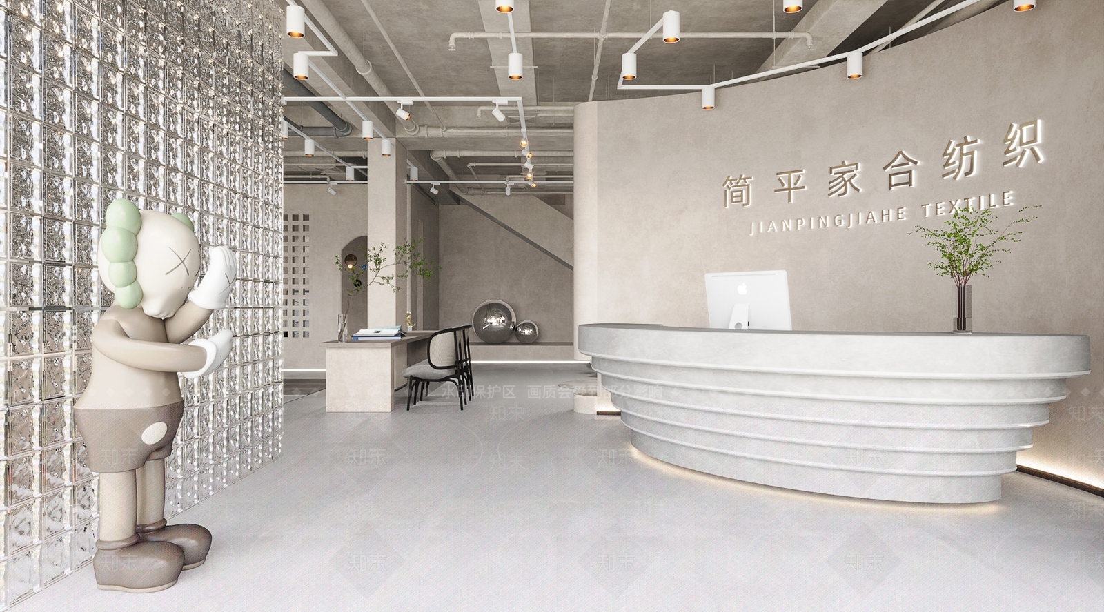 侘寂软装专卖店3D模型下载【ID:1120414833】