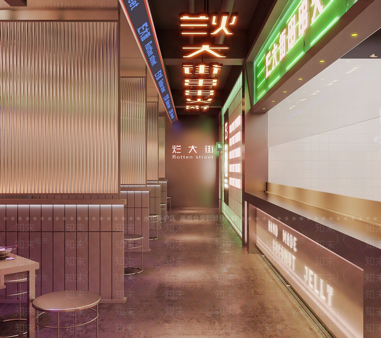 现代火锅店3D模型下载【ID:1120420453】