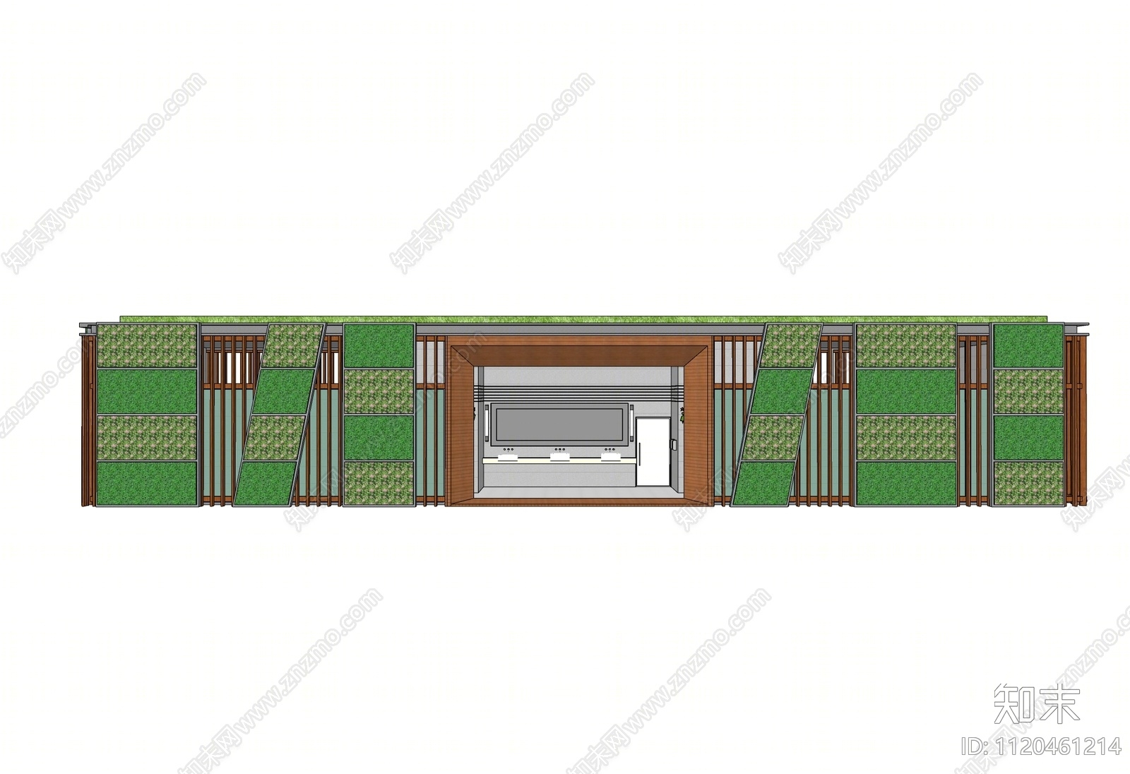 现代公共厕所SU模型下载【ID:1120461214】