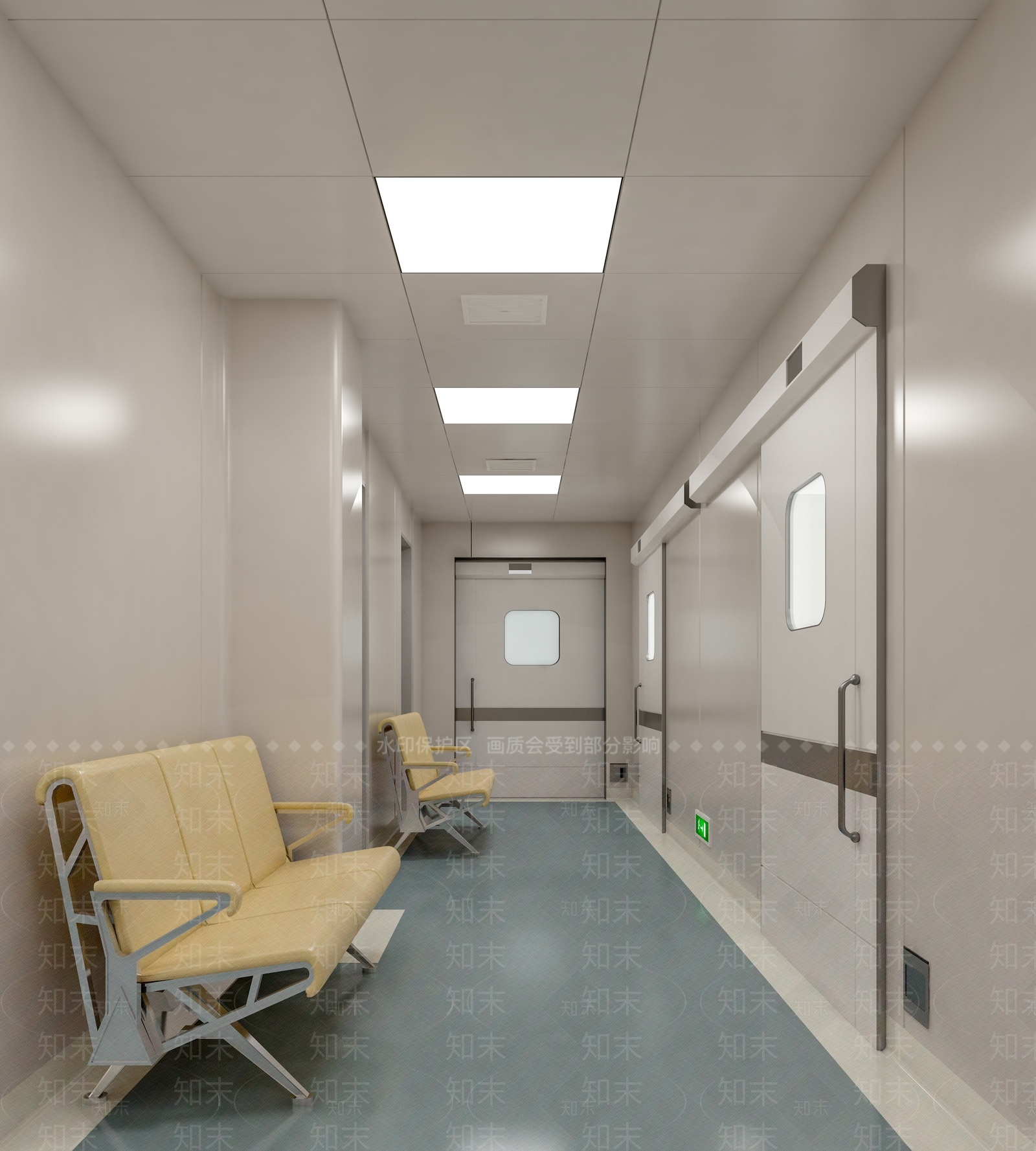 现代医院观察室3D模型下载【ID:1120468169】
