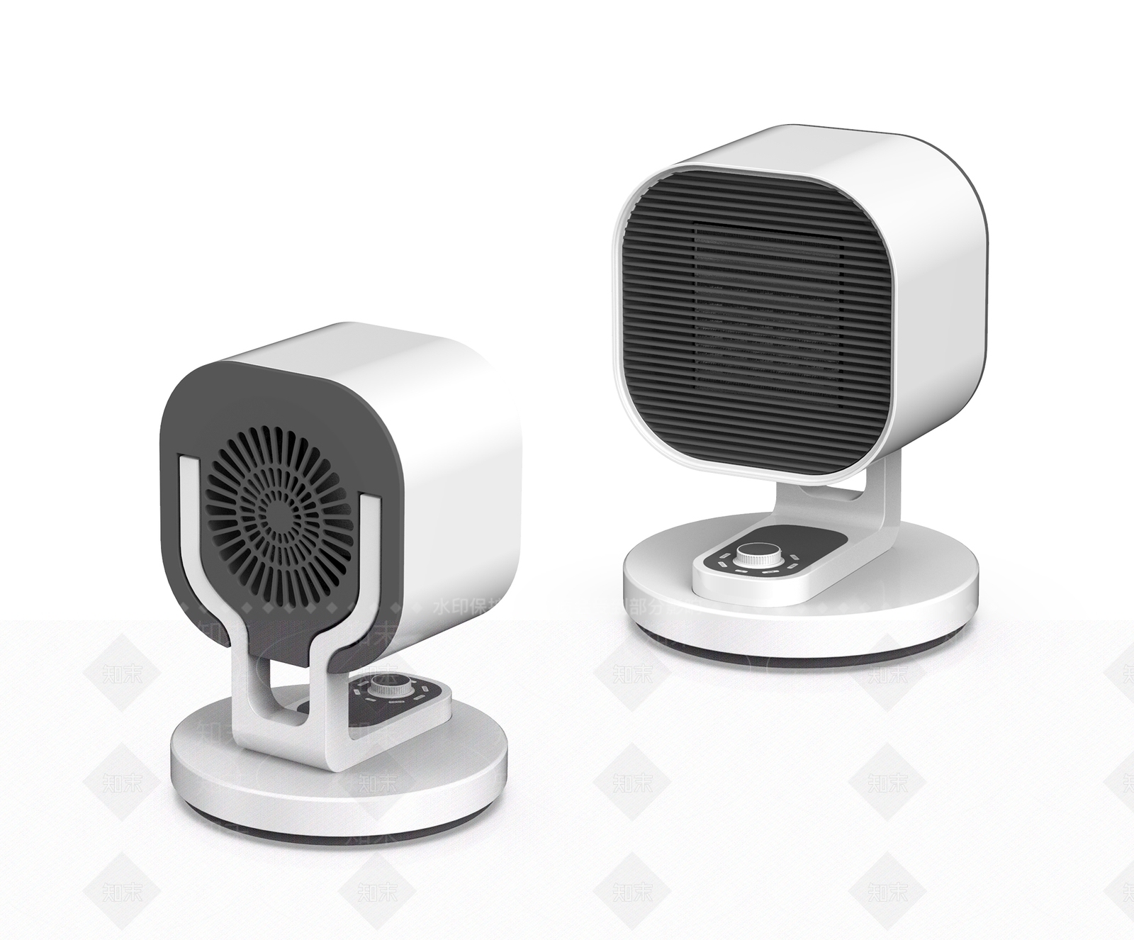 桌面暖风机3D模型下载【ID:1120468380】