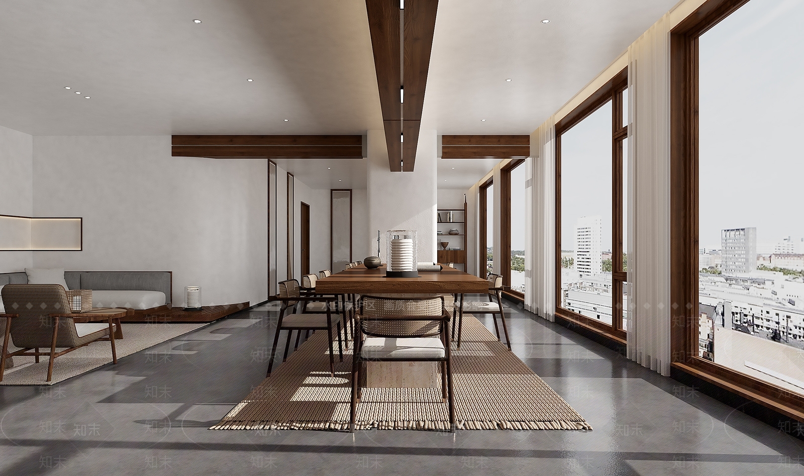 侘寂民宿茶室3D模型下载【ID:1120481278】