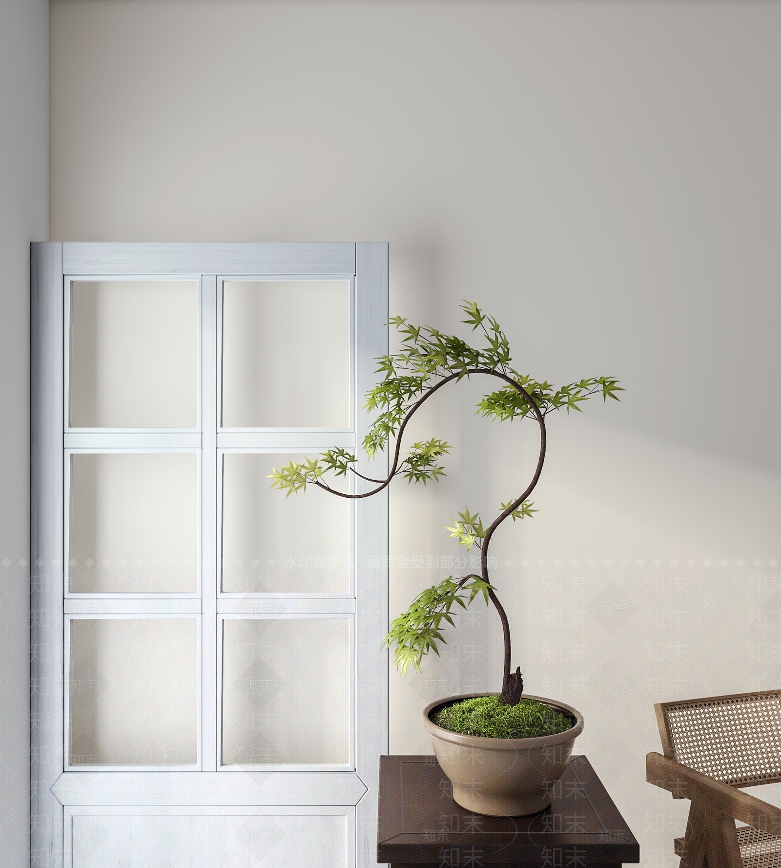 枫树绿植盆栽3D模型下载【ID:1120591078】