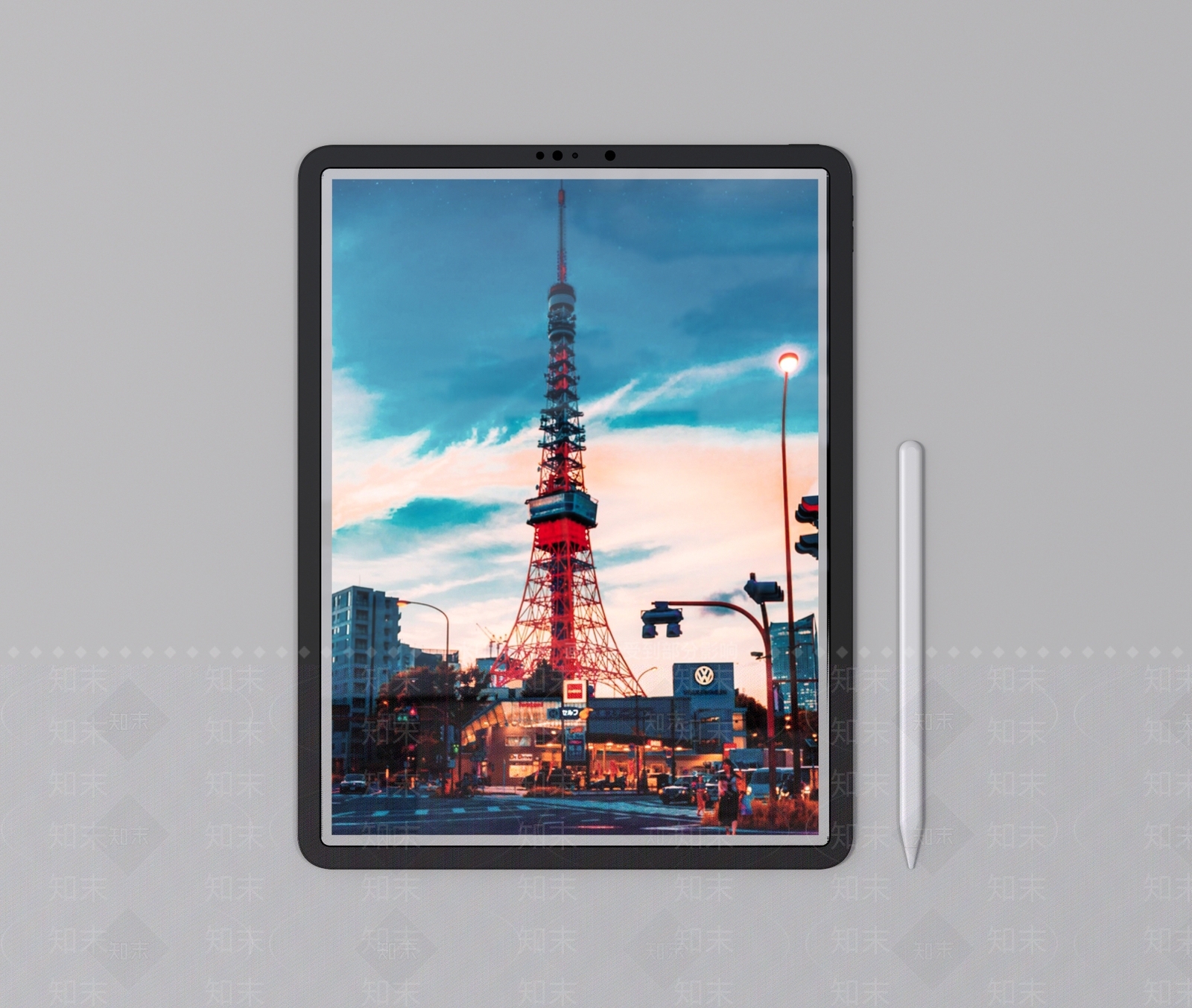 现代ipad平板电脑SU模型下载【ID:1120673754】